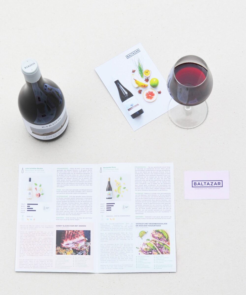 Wijnbox cadeau 4 maanden