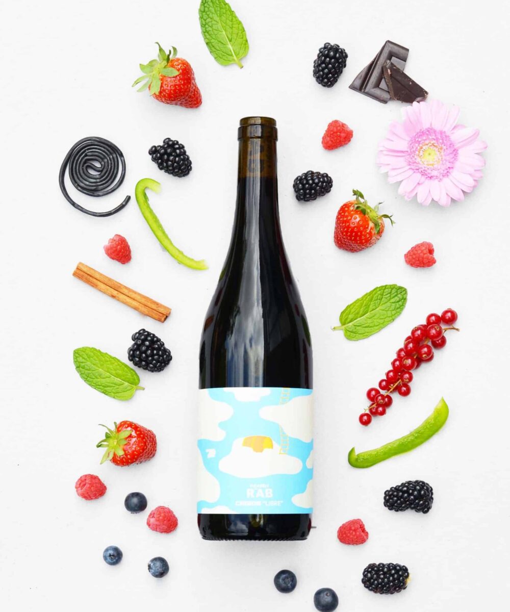 cabernet franc in de wijnbox